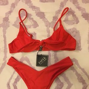 Red/Orange Bra-type Bikini